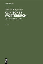 ISBN 9783110048445: Klinisches Wörterbuch - Mit klinischen Syndromen