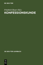 ISBN 9783110066517: Konfessionskunde