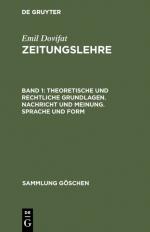 Theoretische und rechtliche Grundlagen. Nachricht und Meinung. Sprache und Form