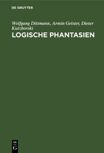 ISBN 9783110104158: Logische Phantasien