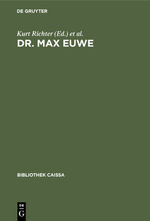 ISBN 9783110108002: Dr. Max Euwe – Eine Auswahl seiner besten Partien mit Beiträgen führender Meister