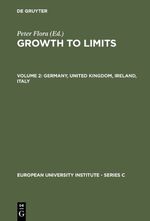 ISBN 9783110111316: Growth to Limits / Germany, United Kingdom, Ireland, Italy