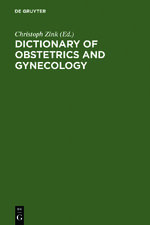 ISBN 9783110118759: Dictionary of Obstetrics and Gynecology