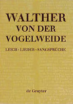 ISBN 9783110136081: Leich, Lieder, Sangsprüche