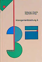 ISBN 9783110136449: Managementforschung 3.