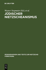 ISBN 9783110153613: Jüdischer Nietzscheanismus