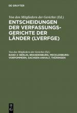 ISBN 9783110153682: Berlin, Brandenburg, Mecklenburg-Vorpommern, Sachsen-Anhalt, Thüringen - 1.1. bis 31.12.1994