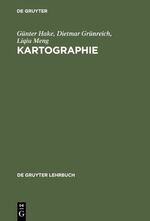 ISBN 9783110164046: Kartographie