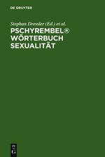 ISBN 9783110169652: Pschyrembel® Wörterbuch Sexualität