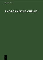 ISBN 9783110174397: Anorganische Chemie