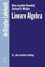 H.-J. Kowalsky: Lineare Algebra