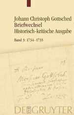 ISBN 9783110215618: 1734-1735 / Detlef Döring (u. a.) / Buch / XLVIII / Deutsch / 2009 / De Gruyter / EAN 9783110215618