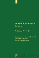 ISBN 9783110222098: [Tau – Omega]