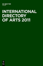 ISBN 9783110230383: International Directory of Arts 2011