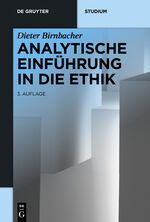 ISBN 9783110313611: Analytische Einführung in die Ethik