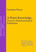 ISBN 9783110325034: A Priori Knowledge