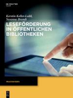 ISBN 9783110336887: Lesefoerderung in Oeffentlichen Bibliotheken