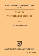 Der Stricker, Der (Verfasser) und Gustav Der Stricker, Der (Verfasser) und Gustav