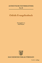 ISBN 9783110483642: Otfrids Evangelienbuch