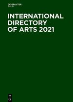 ISBN 9783110677805: International Directory of Arts 2021