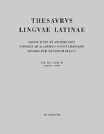 ISBN 9783110728484: Thesaurus linguae Latinae. . / repressio – resilio