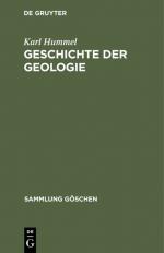 ISBN 9783111002927: Geschichte der Geologie