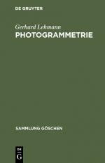 ISBN 9783111006000: Photogrammetrie