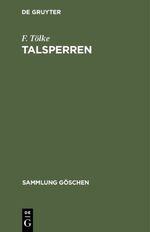 ISBN 9783111010731: Talsperren