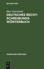 ISBN 9783111015101: Deutsches Rechtschreibungswoerterbuch