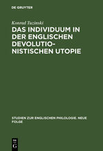 ISBN 9783111024523: Das Individuum in der englischen devolutionistischen Utopie