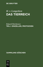 ISBN 9783111024585: Einzeller, Protozoen