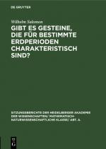 ISBN 9783111046136: Gibt es Gesteine, die für bestimmte Erdperioden charakteristisch sind?