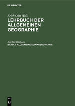 ISBN 9783111074115: Allgemeine Klimageographie