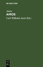 ISBN 9783111101354: Amos