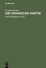 ISBN 9783111104317: Die spanische Partie