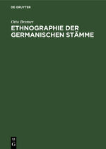 ISBN 9783111104560: Ethnographie der germanischen Stämme