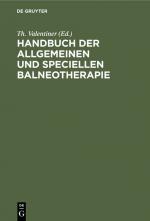 ISBN 9783111139470: Handbuch der allgemeinen und speciellen Balneotherapie