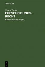 ISBN 9783111154688: Ehescheidungsrecht