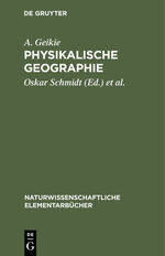 ISBN 9783111161136: Physikalische Geographie