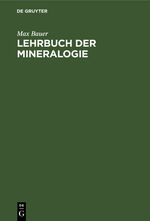 ISBN 9783111166049: Lehrbuch der Mineralogie