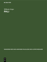 ISBN 9783111192666: Pali