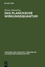 ISBN 9783111205540: Das Plancksche Wirkungsquantum