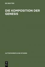 ISBN 9783111214269: Die Komposition der Genesis