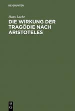ISBN 9783111226620: Die Wirkung der Tragödie nach Aristoteles