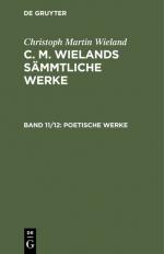 ISBN 9783111237923: Christoph Martin Wieland: C. M. Wielands Sämmtliche Werke / Poetische Werke