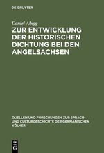 Daniel Abegg: Zur Entwicklung der histor Daniel Abegg: Zur Entwicklung der histor