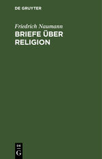 ISBN 9783111285610: Briefe über Religion