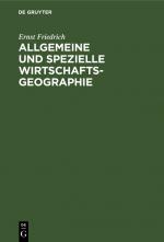 ISBN 9783111305158: Allgemeine und spezielle Wirtschaftsgeographie