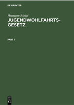 ISBN 9783112300602: Jugendwohlfahrtsgesetz – Kommentar