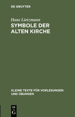 ISBN 9783112301265: Symbole der Alten Kirche